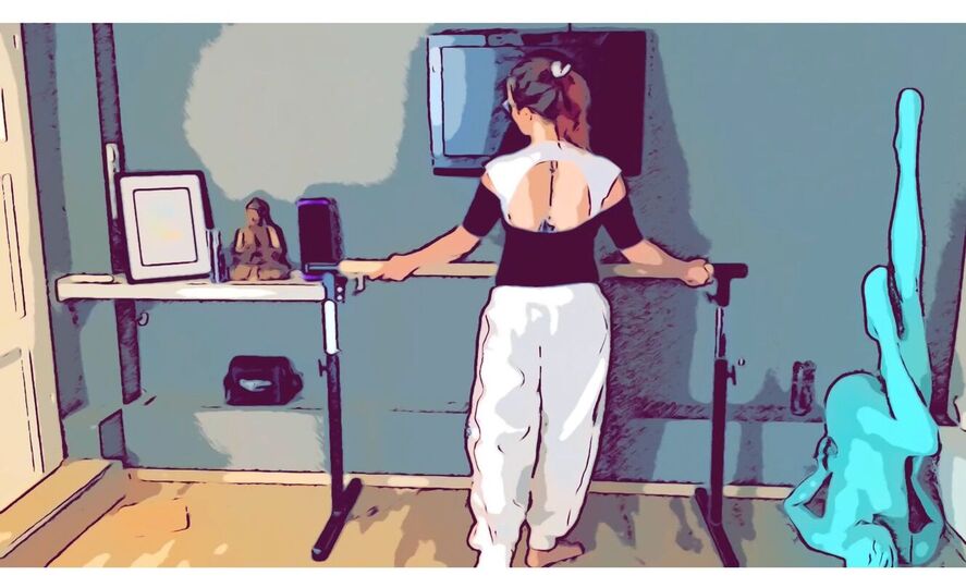 45 minutes - Personal Barre training - Online 
