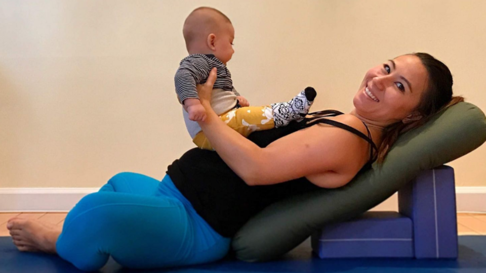 Postnatal Yoga at Pine Level 1: (newborns - 6/7 Months) 10:45am June/July Series
