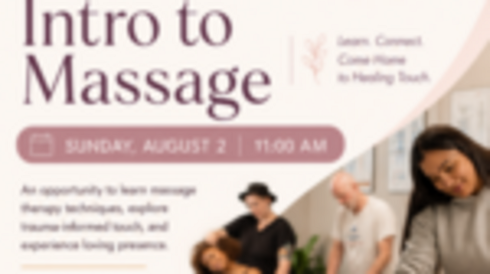Intro to Massage