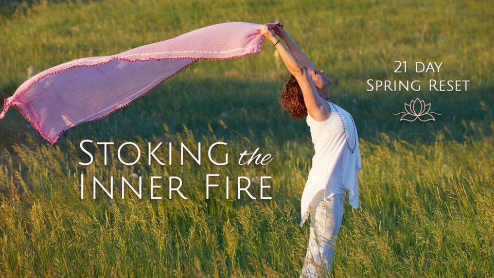 CALL SERIES: Spring Ayurvedic Cleanse & Yogic Reboot: STOKING the INNER FIRE