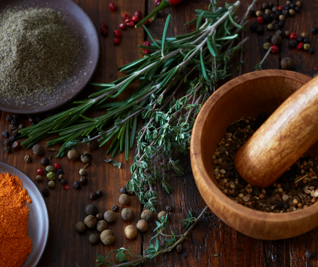 Everyday Healing: Kitchen Herbs through the Lens of Ayurveda