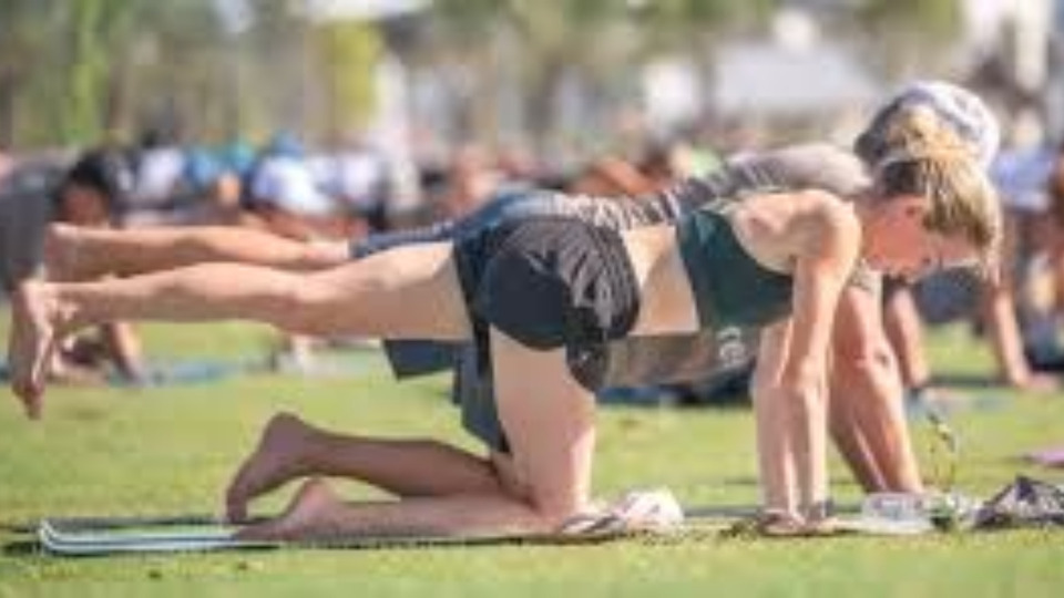 Pilates in the Park