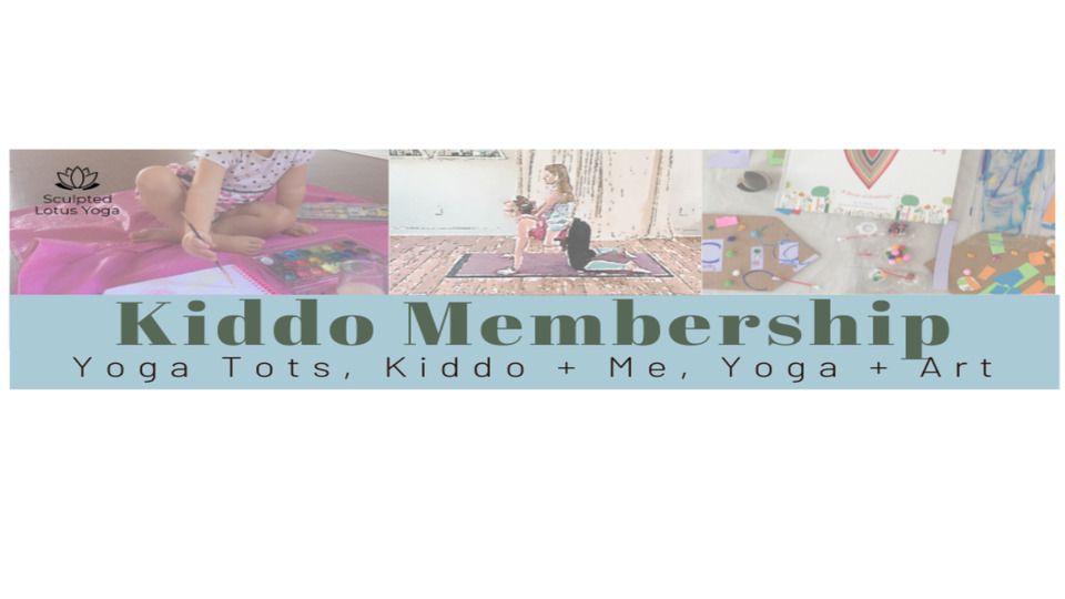 Sculpted Lotus Yoga's Kids Classes Monthly Membership - 2 KIDDOS