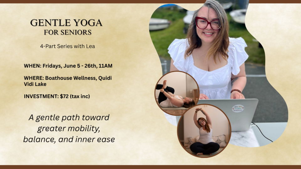 Gentle Yoga for Seniors - A 4 Part Series with Lea 