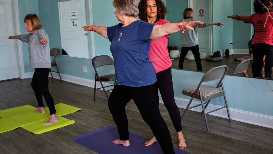 All Levels Vinyassa 60m - 10 Class Pass (Live or Virtual)