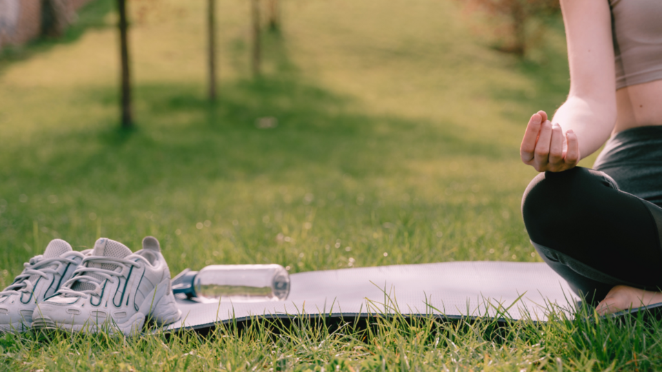 Somatic Yoga at a Park