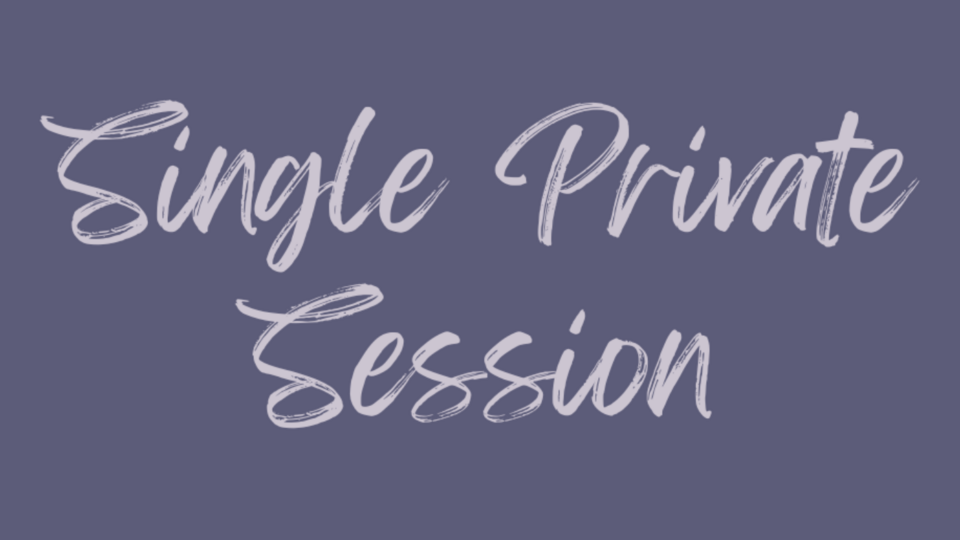 60-minute private yoga session