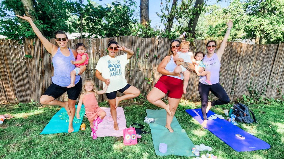 Toddler + Me Yoga at Coffee Corral - 4 WEEK SUMMER SERIES