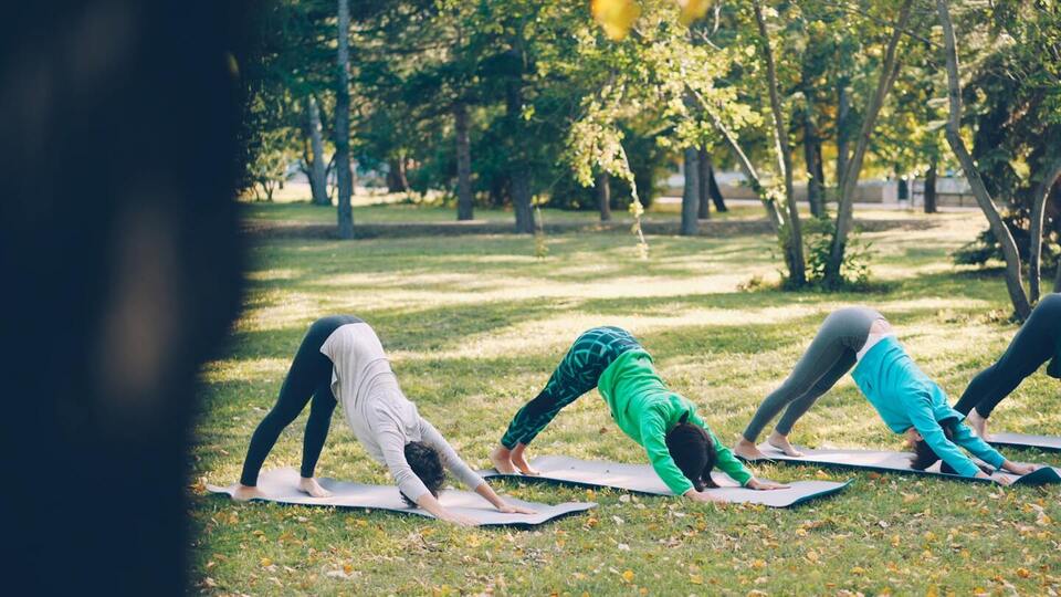 AM Summer Yoga Flow (In Person) with Tapping at Cooper River Park 