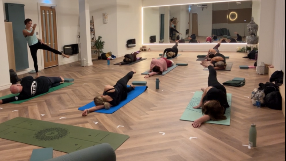 60 min FRIDAY MATWORK at EDEN yoga studio Aldridge WS9 8QP