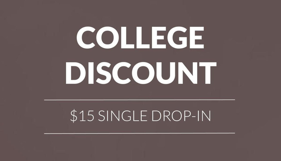 College Student Drop-In