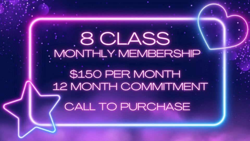 8 Class Member | Monthly Auto-Renew | 12-Month Commitment