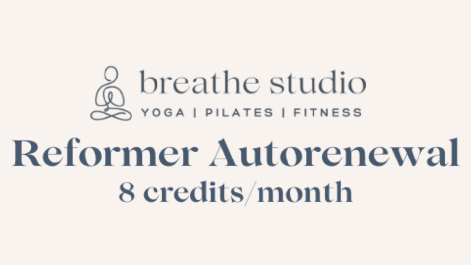 8 Reformer Classes per Month Autorenewal 