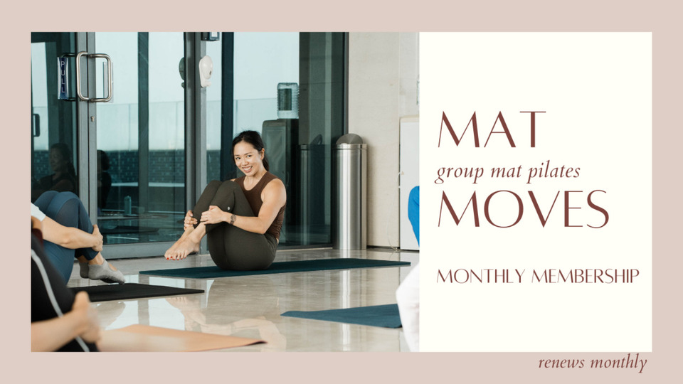 Group Mat Pilates (monthly membership)