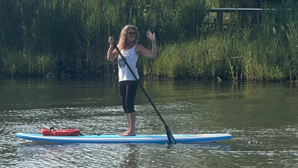 Paddle Board Yoga with Alisha Carpenter
