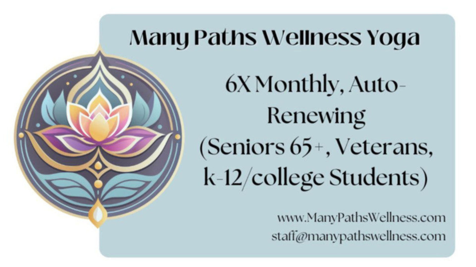 💙 Community Access 6-Class Membership - $85/month