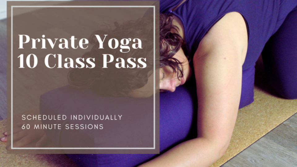 Private Yoga 10 Class Pass