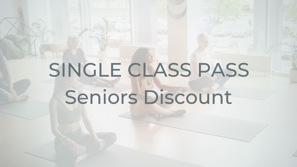 One Class Pass - Seniors Discount