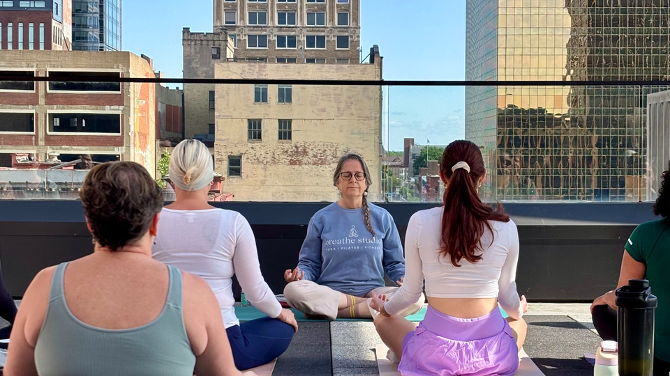 Rooftop Yoga | Cannon Ball Lounge