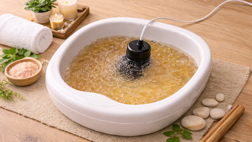 Ionic Foot Bath & Brush