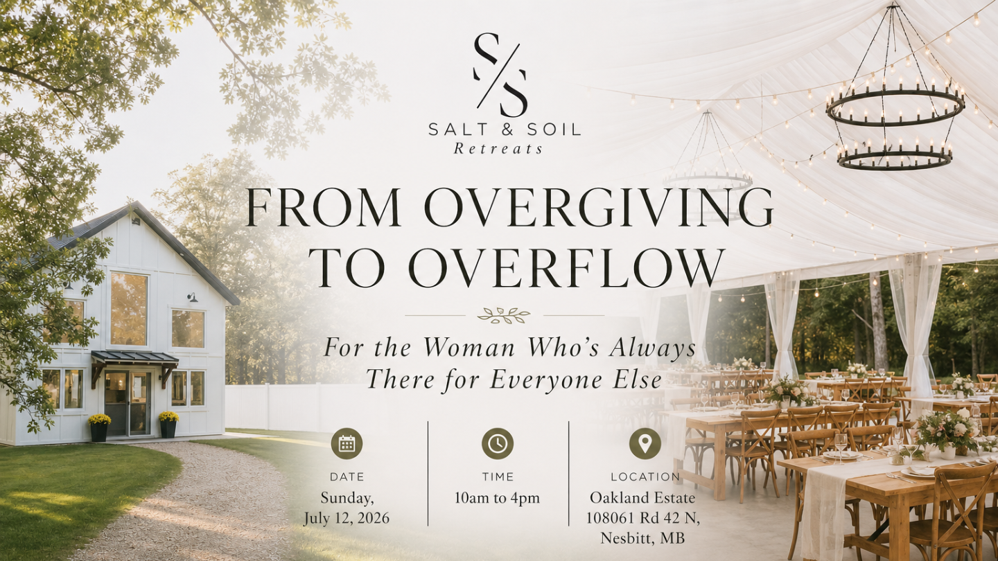 From Overgiving to Overflow Retreat