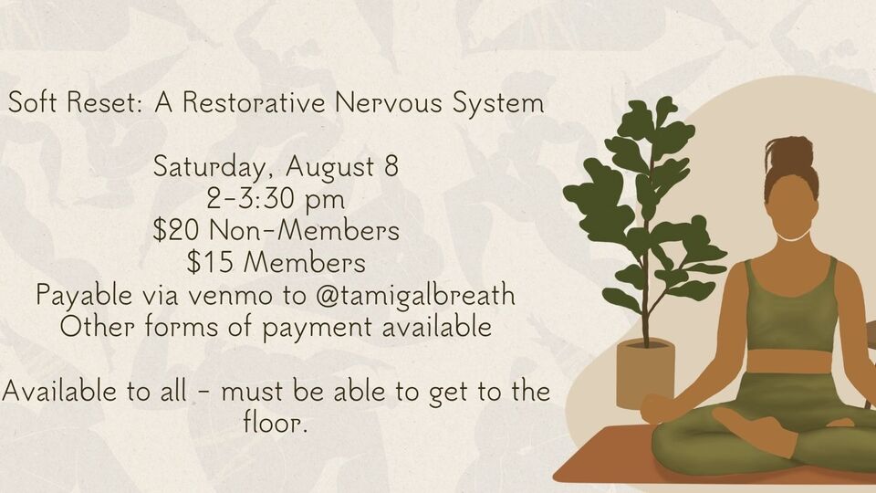 Soft Rest: A Restorative Nervous System