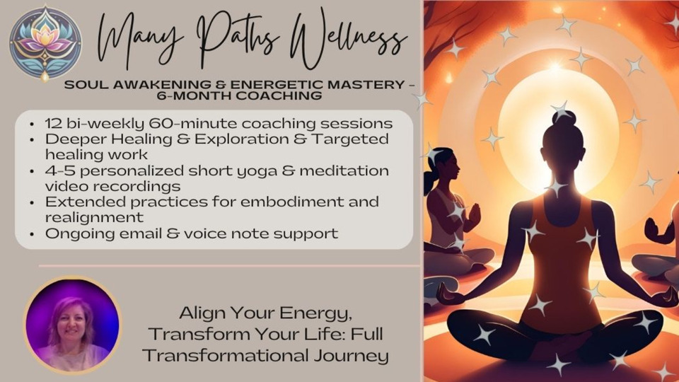 Soul Awakening & Energetic Mastery – 6-Month Coaching ($975)