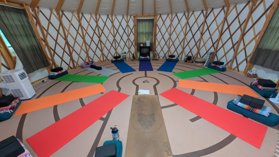 'Start Here' Yurt Yoga with Wendy