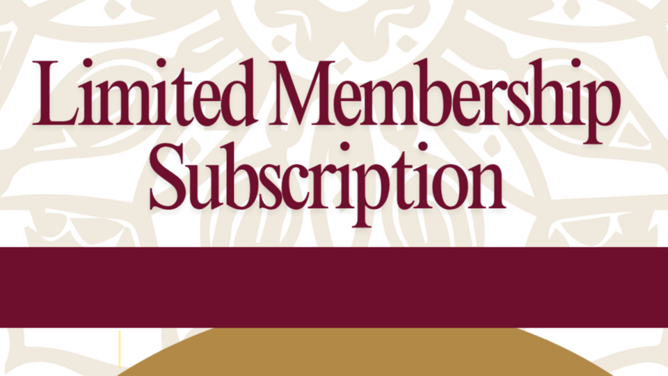 Limited Membership Subscription// 4 classes a month