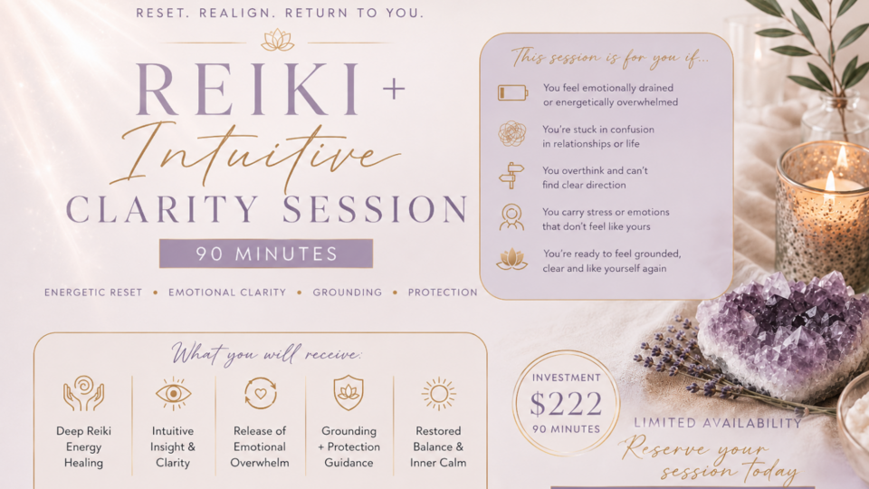 Reiki & Intuitive Clarity Session
