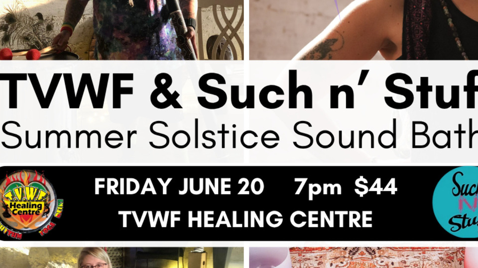 Summer Solstice Soundbath with Lee-Ann, Kristy, and BuzzRoc