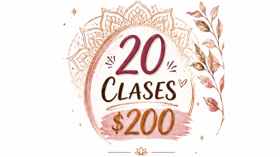20 CLASES $200