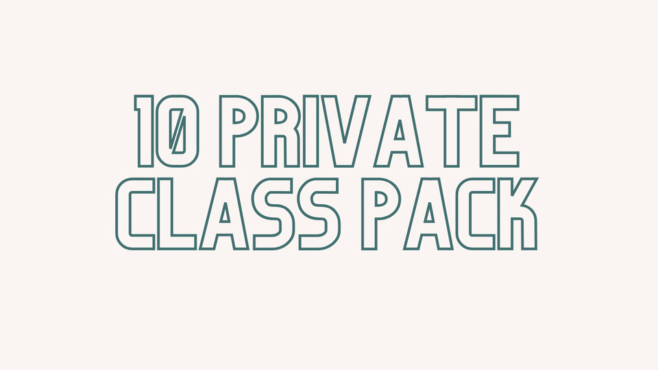 10 Private Class Pack