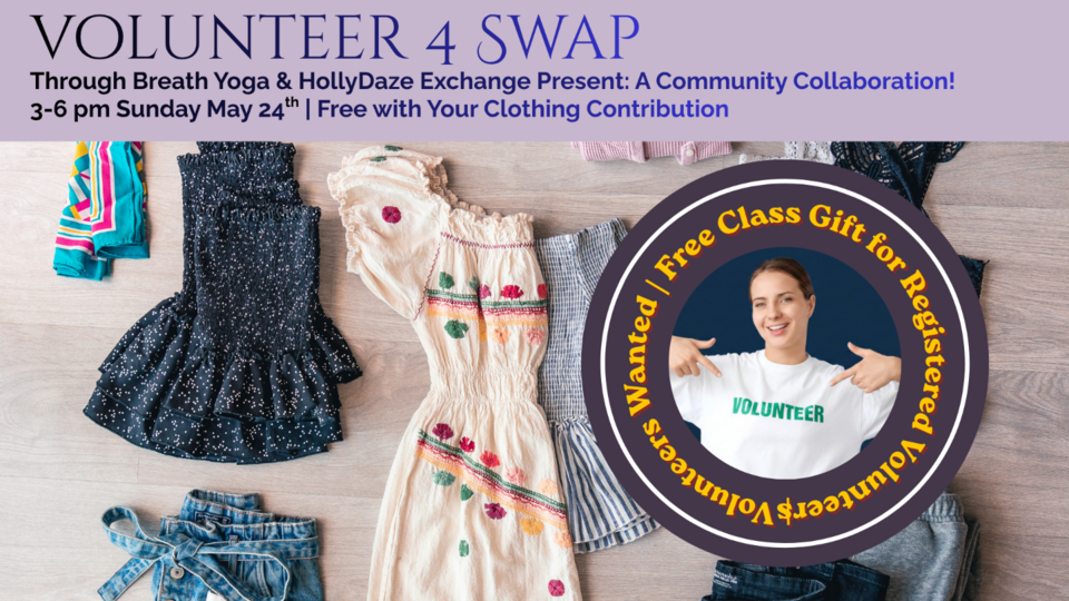 Volunteer for Clothing Swap