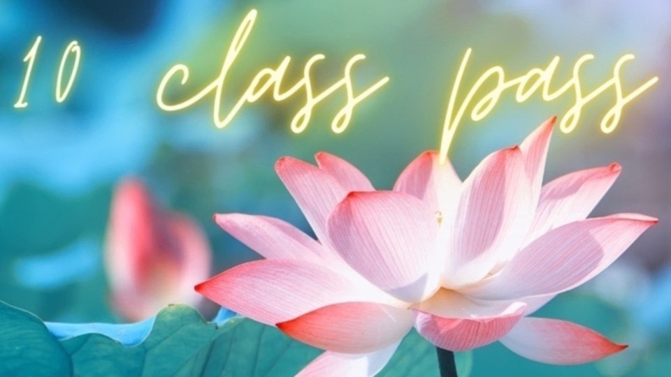 In Studio or Off Site 10-Class Pass (Can Be Purchased as a Gift)