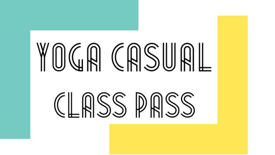 Yoga - Casual - Adult Class Pass 