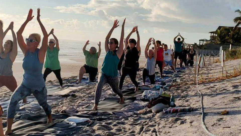 Beach Yoga at Costa d'Este