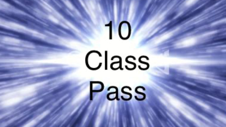 10 class pass