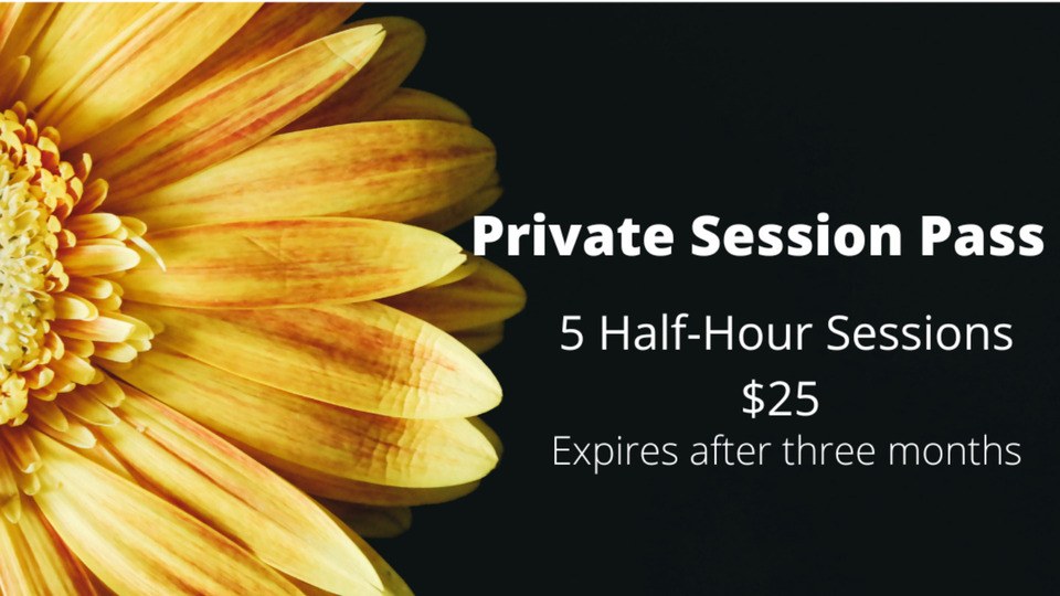 Half-Hour Private Session Pass