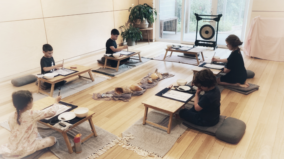 Brush and Ink - children's workshops