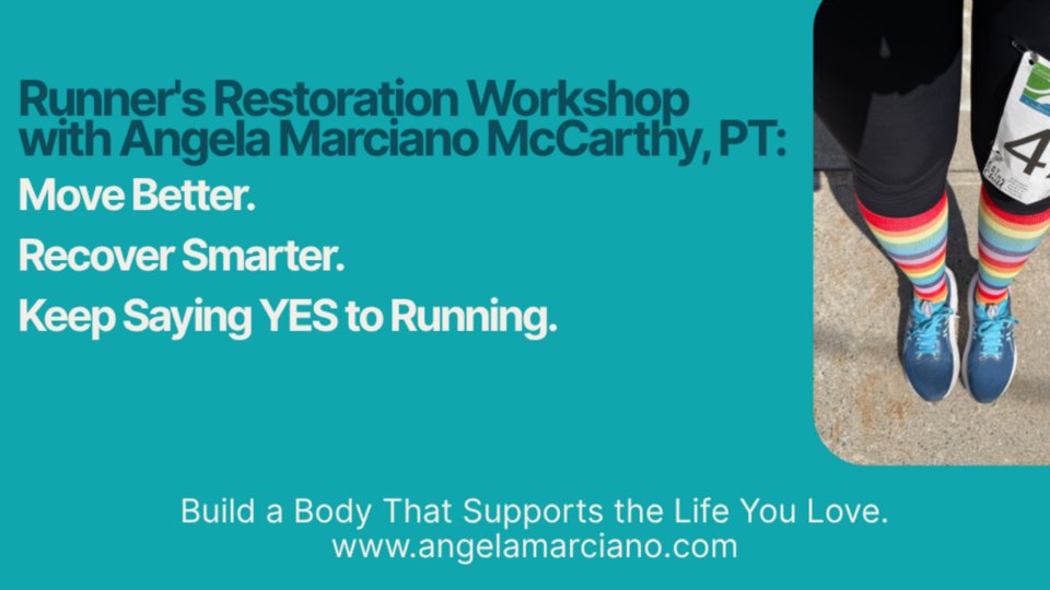 Runners Restoration Workshop - 