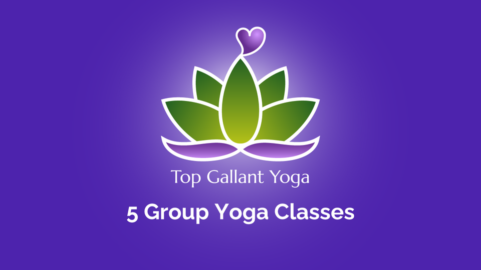 Package of 5 Group Yoga Classes