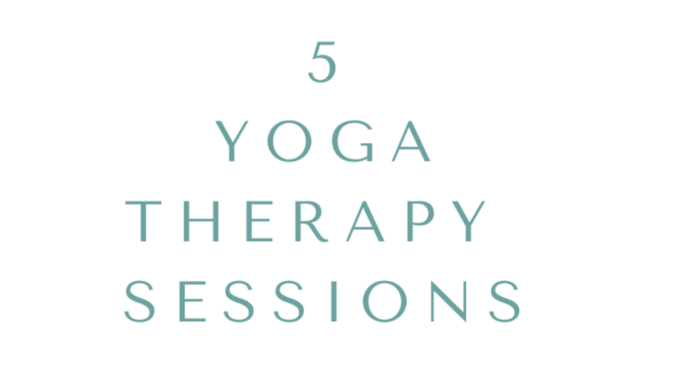 Five Yoga Therapy Sessions