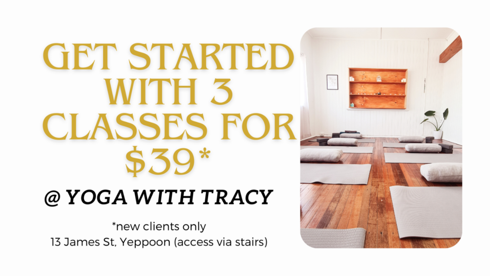 Intro Special x 3 Classes $39