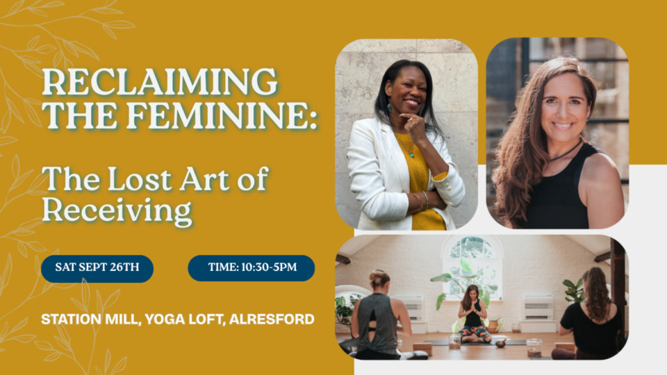✨ Reclaiming the Feminine: The Lost Art of Receiving 