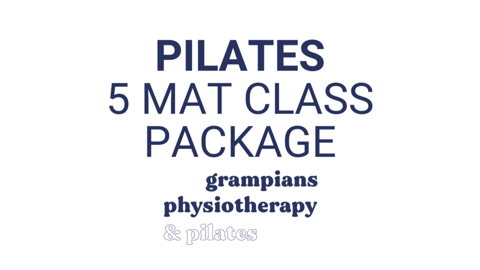 Pilates Mat Class x 5