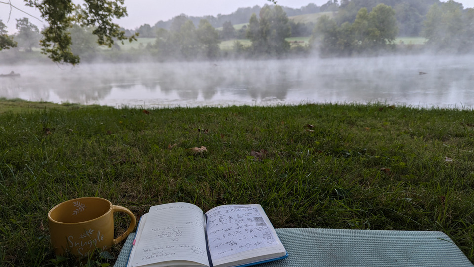 Rolling on the River Morning Yoga 