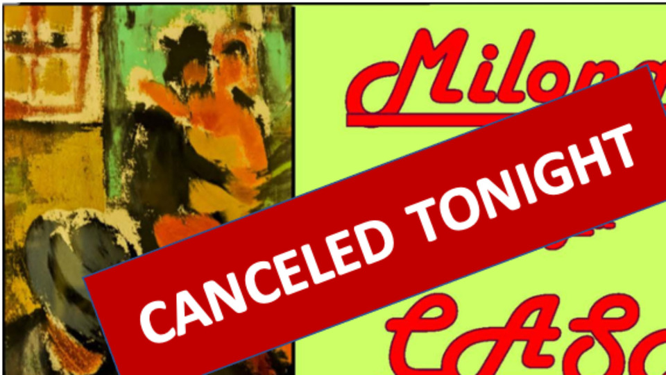 Canceled milonga de la casa