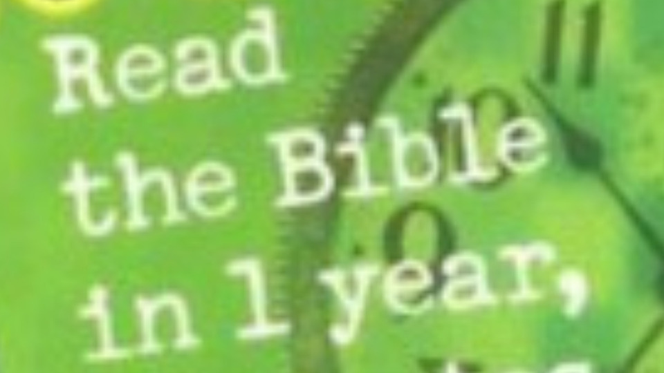 More love! Read the Bible in One Year Monthly Support Membership