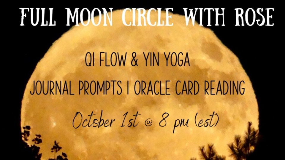 full moon yin yoga sequence